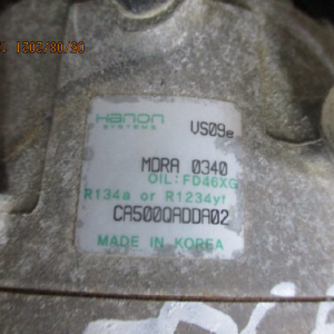 Hyundai I10 1° e 2° serie  anno dal 2011 al 2019 Compressore Aria condizionata CA500QADDA02