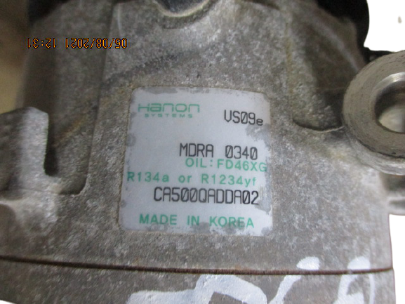 Hyundai I10 1° e 2° serie anno dal 2011 al 2019 Compressore Aria condizionata CA500QADDA02