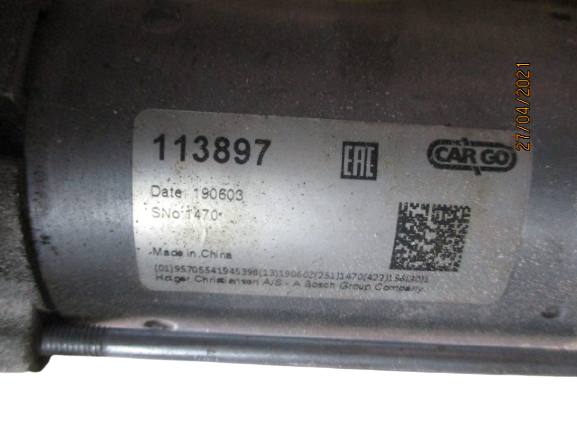 Nissan Qashqai Juke 1500 Diesel anno dal 2007 al 2013 Motorino avviamento 113896