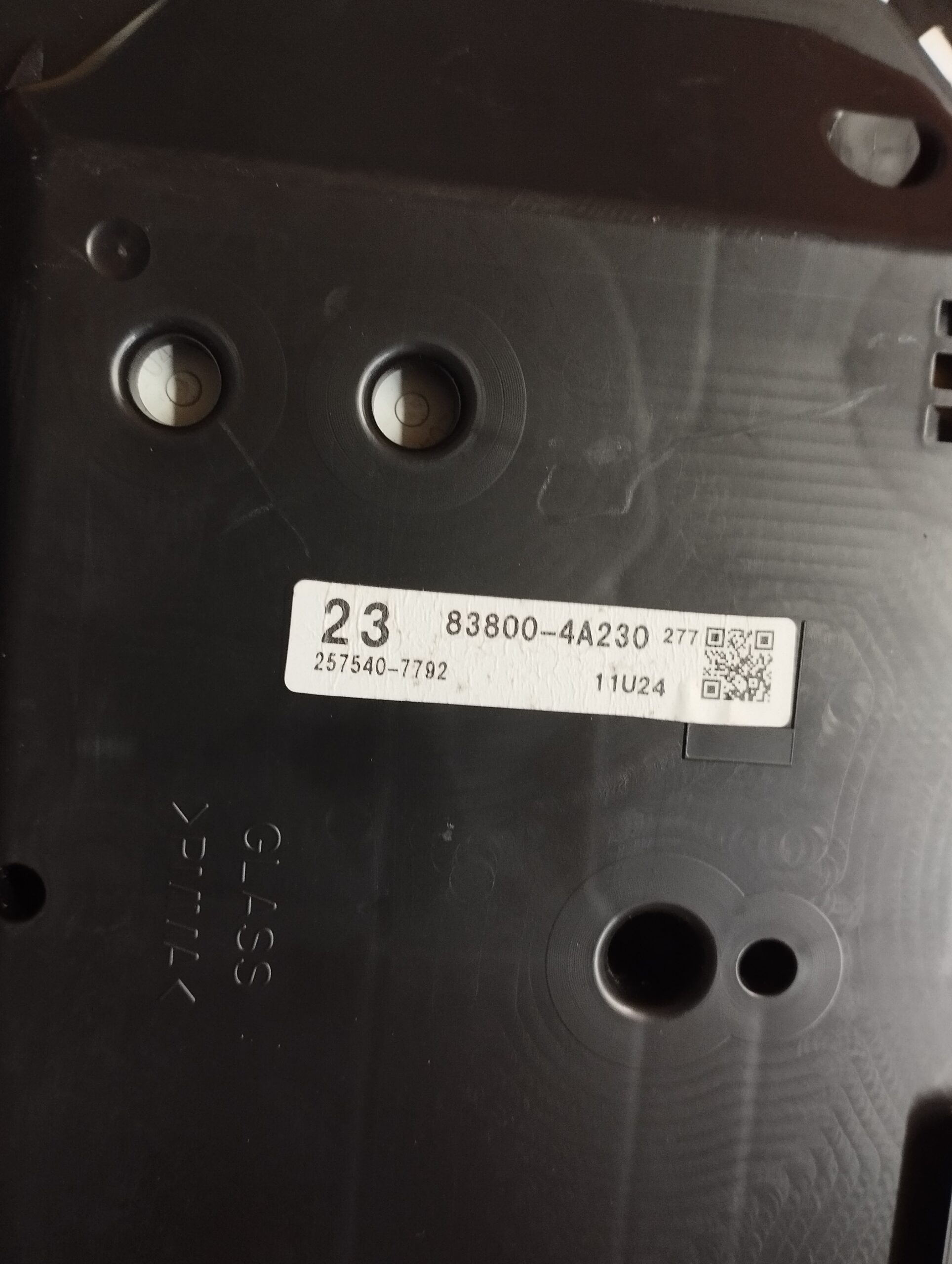 Toyota Rav4 4°serie dal 2013 al 2019 quadro strumenti 83800-4A230 257540-7792