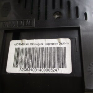 Renault Laguna   anno dal 2007 al 2015 Quadro strumenti 248106617R A2C53400140
