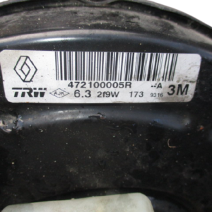 Renault Megane 1500 Diesel anno dal 2008 al 2016 Servofreno TRW 472100005R